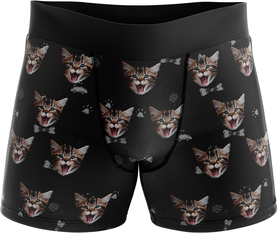 Put Your Face On Boxers - Cat Boxers Clipart (1200x1200), Png Download