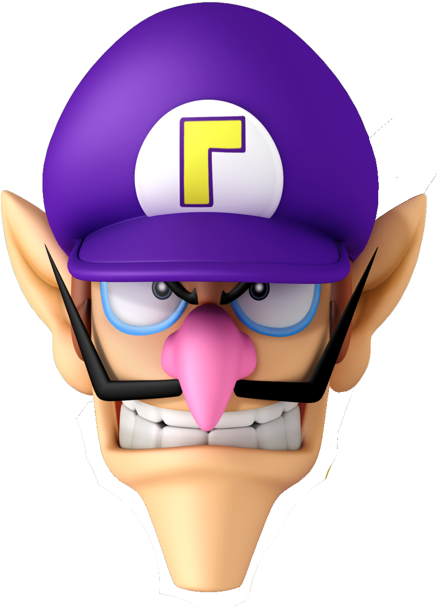 Svg Free Png Morgan Freedom On Twitter Graphic - Waluigi Face No ...