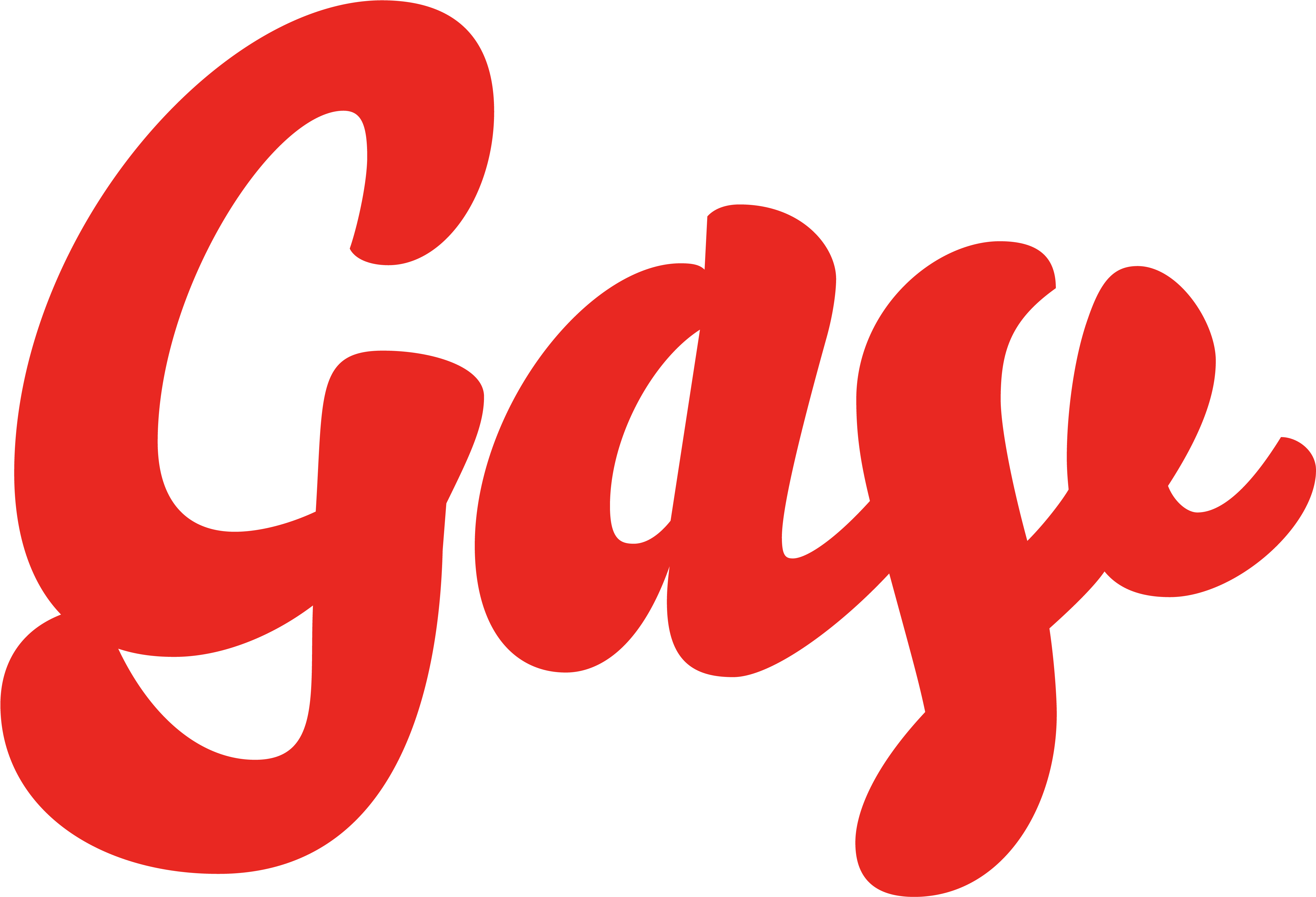 Red Gay Script - Brockhampton Gay Logo Clipart (5000x5000), Png Download