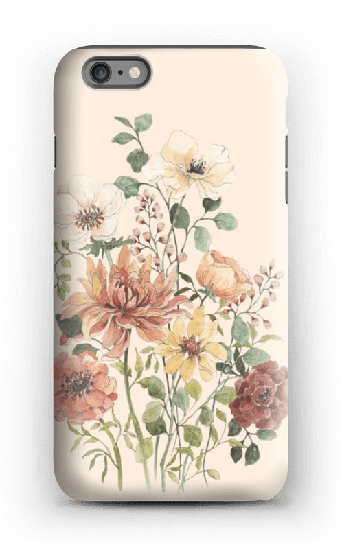 Spring Flowers Case Iphone 6s Plus Tough - Flower Clipart (498x800), Png Download