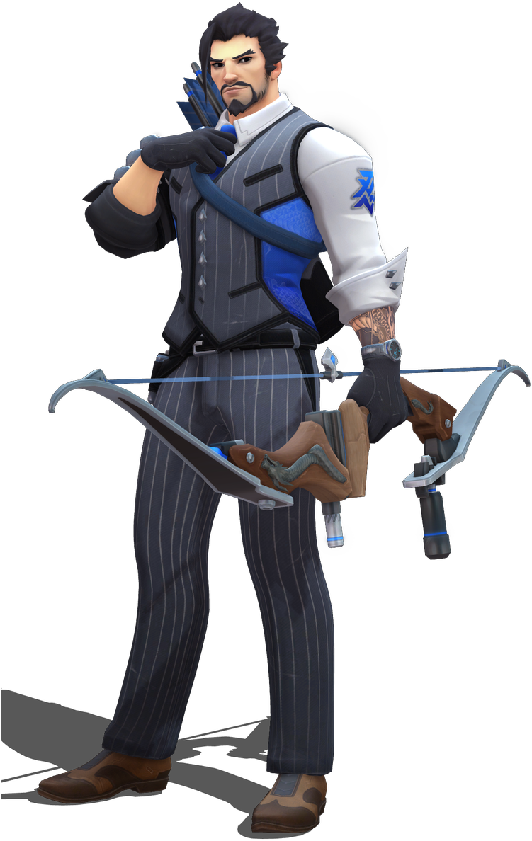 #mmd #hanzo #overwatchpic - Hanzo Png Clipart (782x1200), Png Download