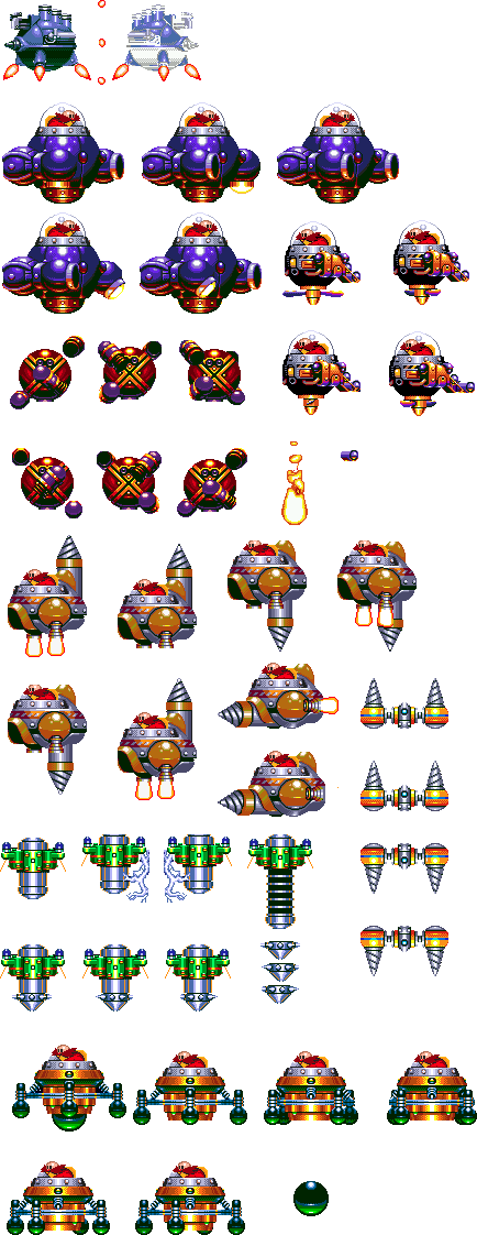 Bosses - Sonic Clipart (434x1122), Png Download