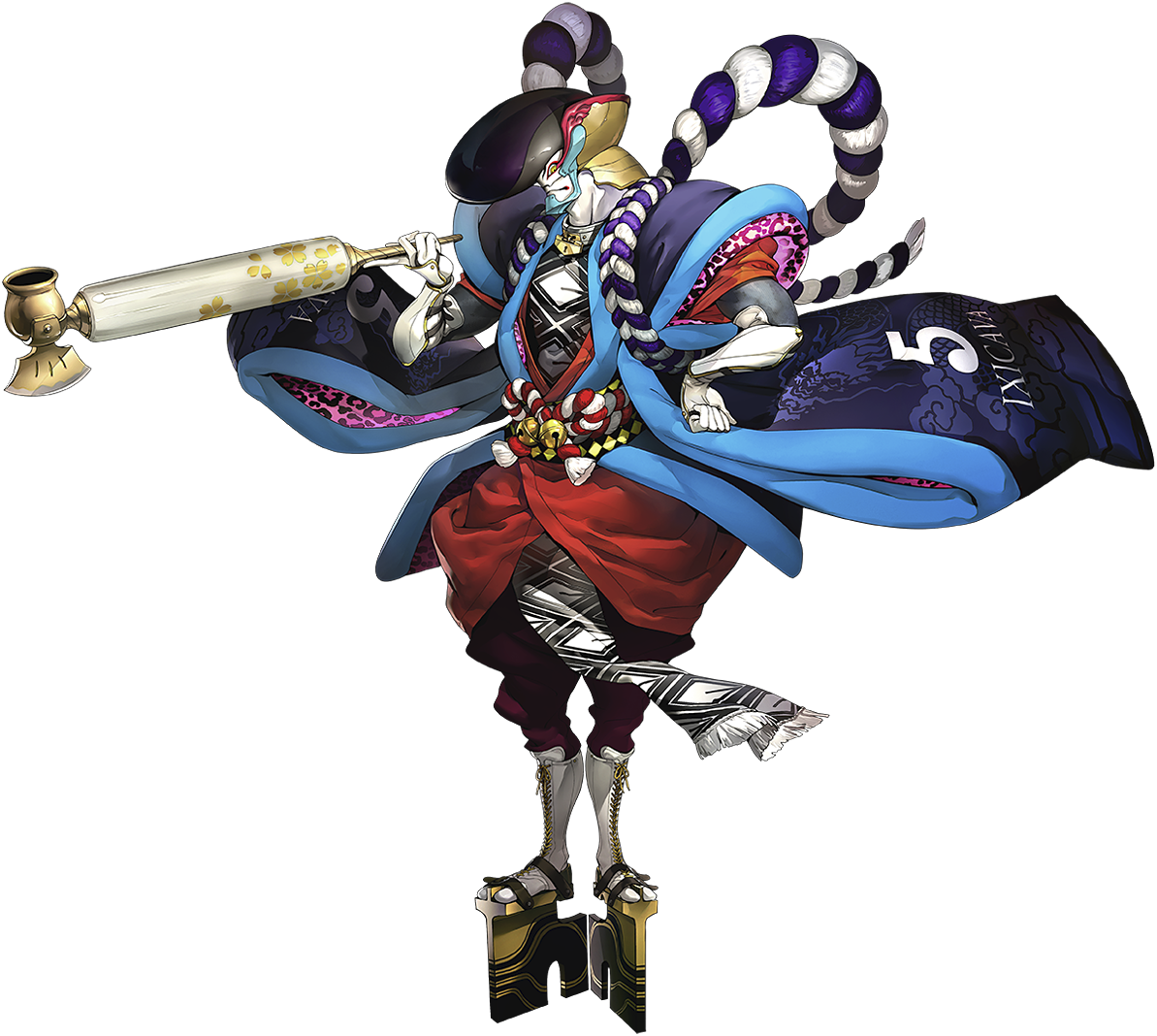 1 / - Ishikawa Goemon Persona 5 Clipart (800x716), Png Download