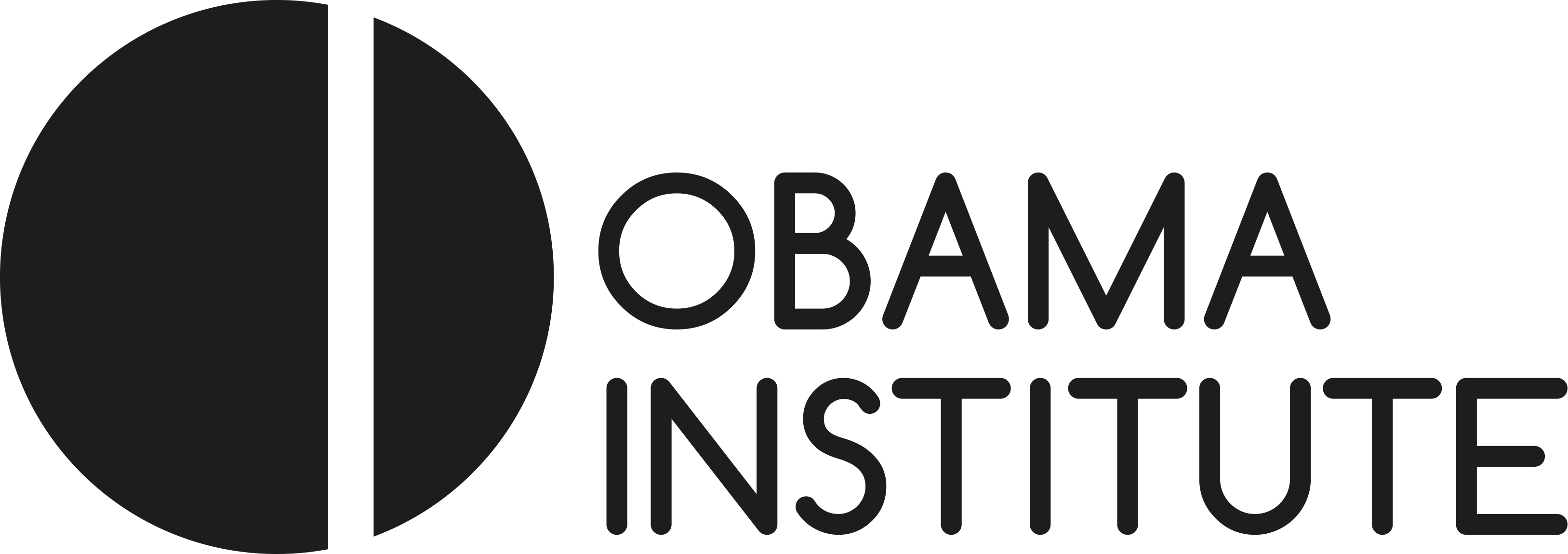 Obama Institute For Transnational American Studies - Circle Clipart (3254x1150), Png Download