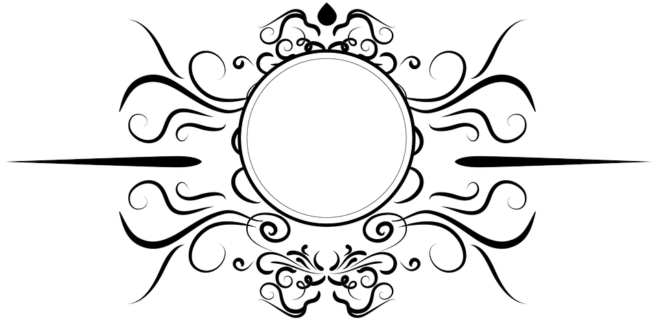 Abstract Flower Png - Abstract Floral Design Png Clipart (960x480), Png Download
