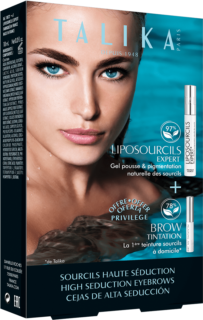 Eyebrow Lipocils Expert Brow Tintation For Free - Flyer Clipart (800x1200), Png Download