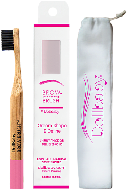 Brow Baby│brow Control Brush - Blond Clipart (470x658), Png Download