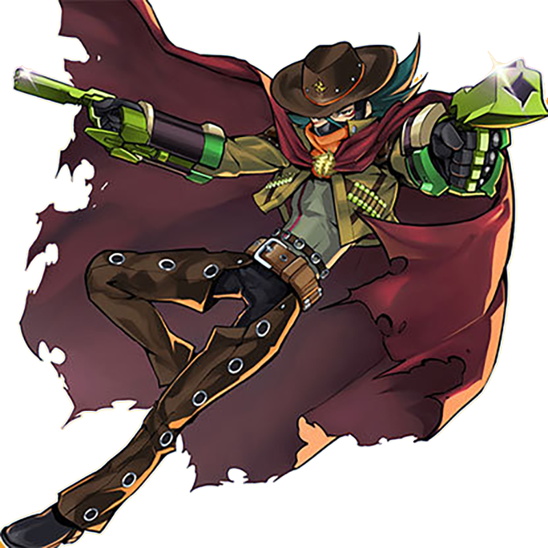 Cowboy Png - Yugioh Gagaga Cowboy Clipart (800x800), Png Download