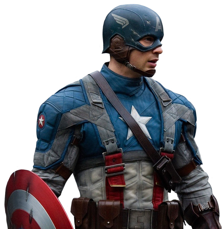 Captain America Png Transparent - Captain America Movie Png Clipart (753x790), Png Download