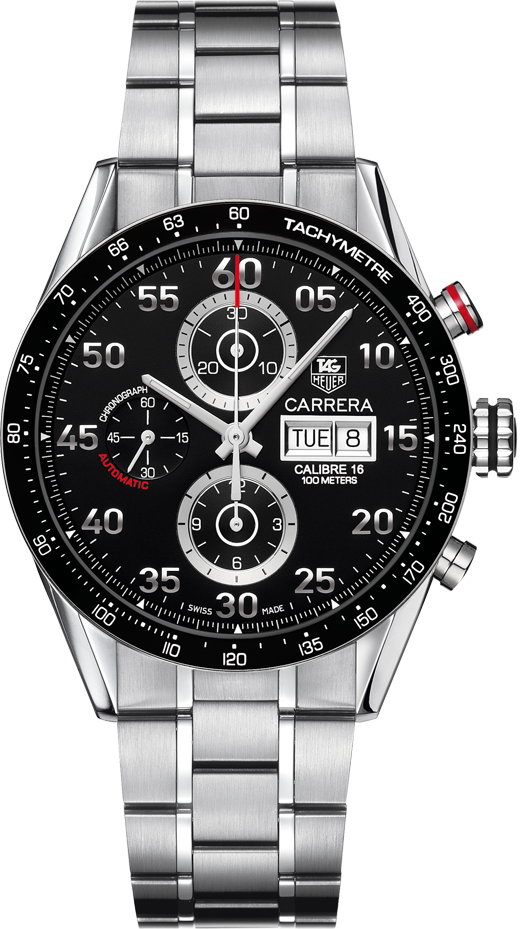 Tag Heuer Carrera Automatic, Tag Heuer Carrera Calibre, - Tag Heuer Carrera R16 Clipart (520x929), Png Download