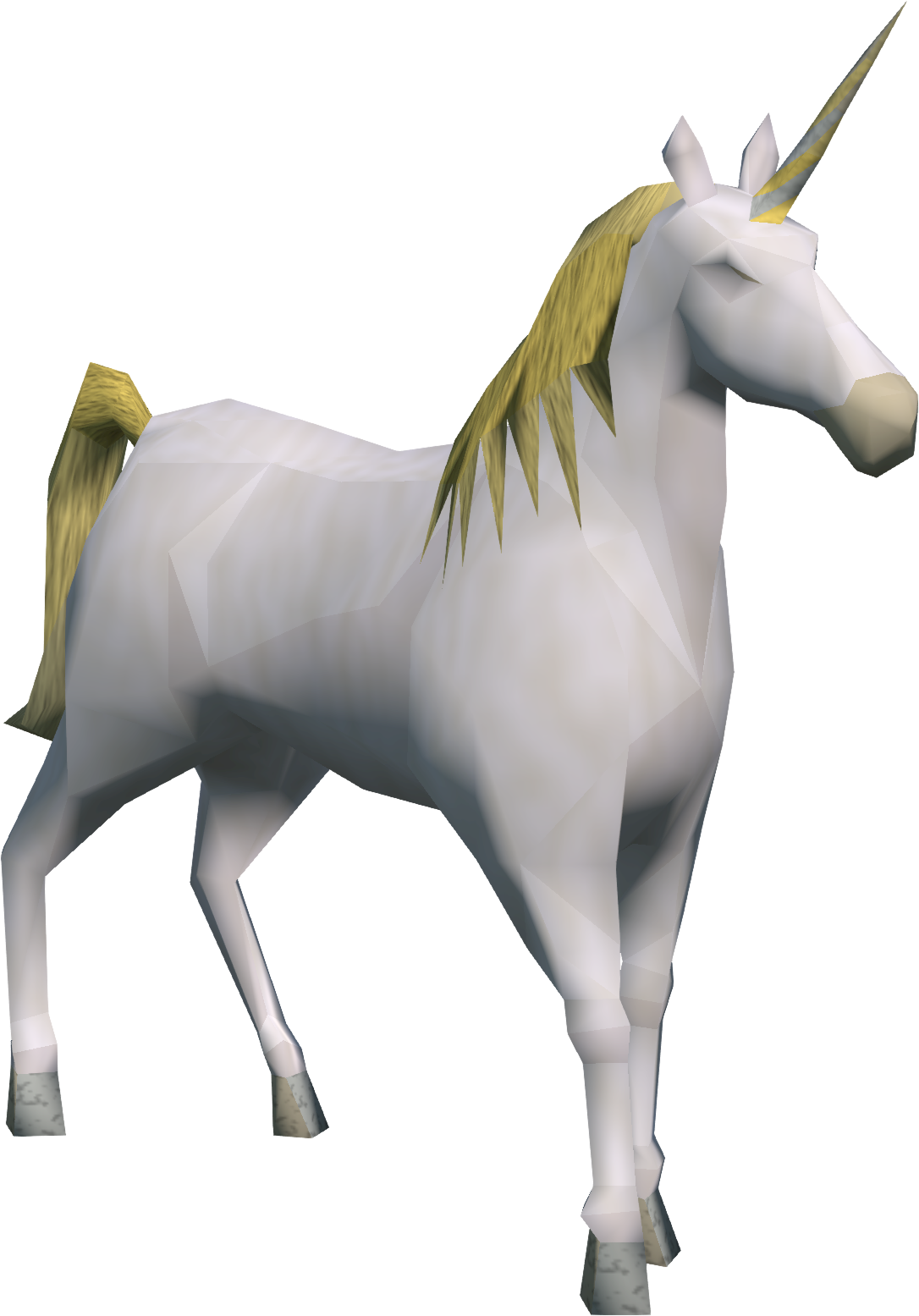 Runescape Unicorn Clipart (1086x1555), Png Download