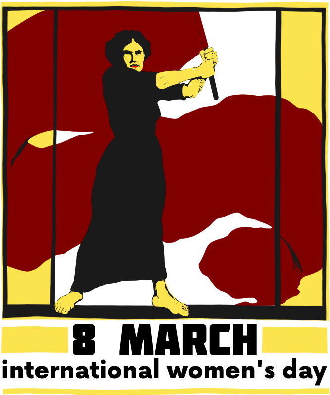 By Argumento - Internationaler Frauentag Frauentag 2018 Clipart (683x800), Png Download