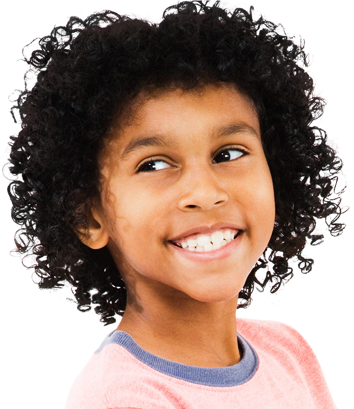 Black Kid Png - Kids Hair Png Clipart (864x798), Png Download