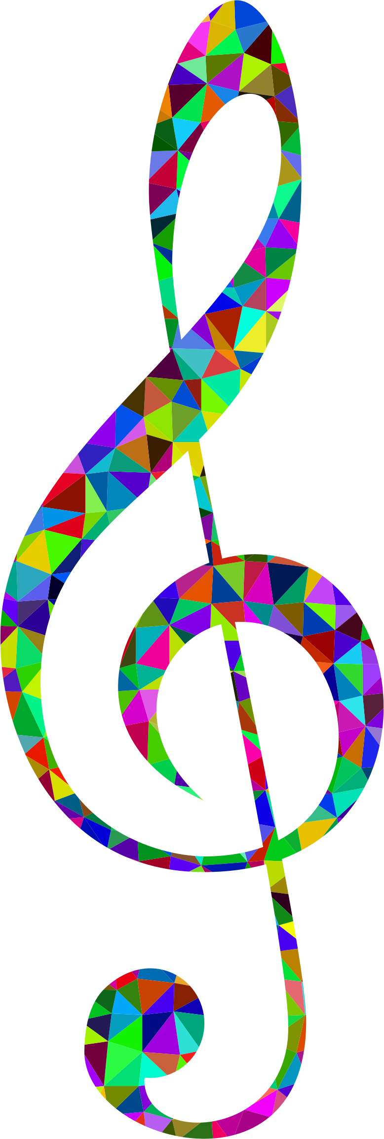 Big Image - Music Note Looks Like S Clipart (778x2306), Png Download