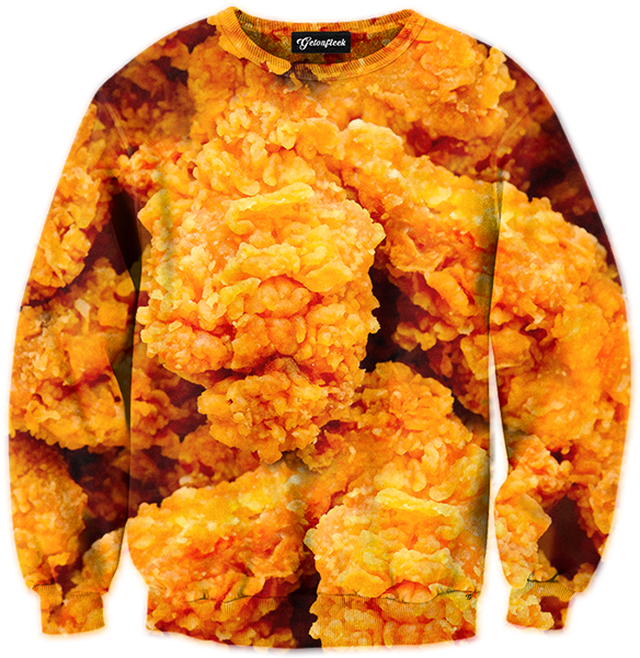 Funny Fried Chicken Clipart (600x600), Png Download
