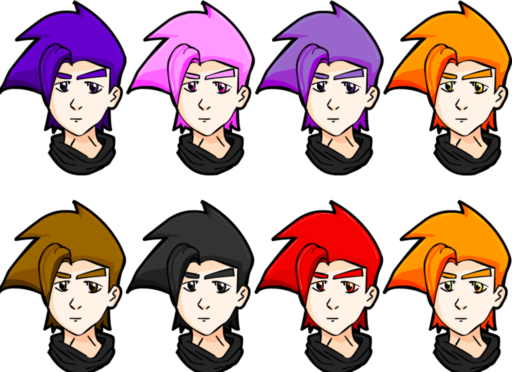 Creepy Anime Face Photo - Cartoon Clipart (1024x744), Png Download