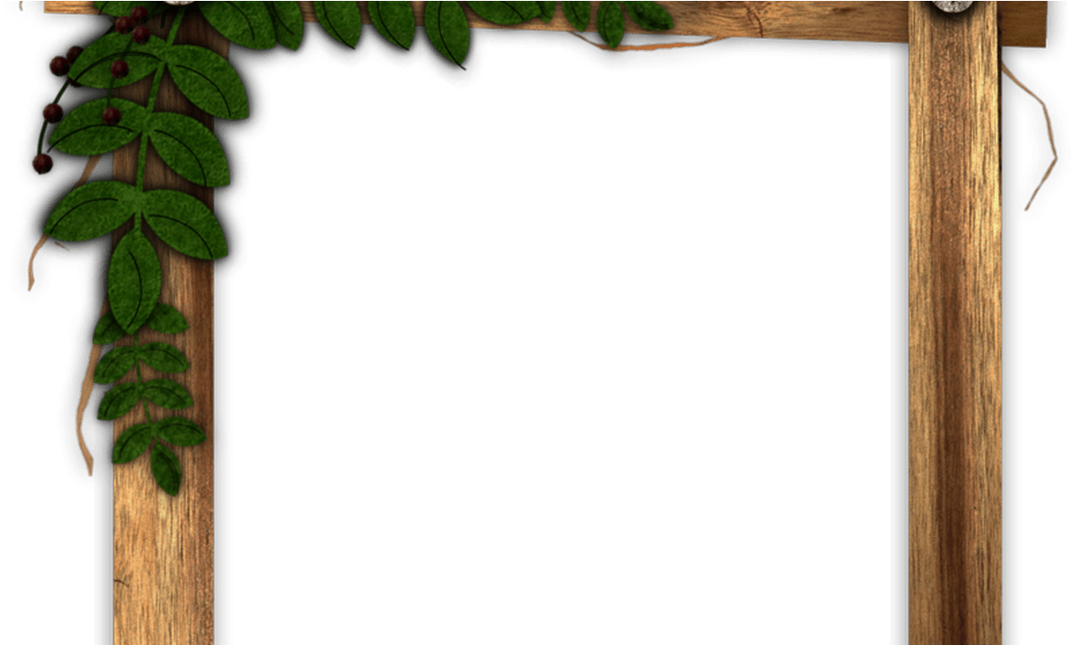 Wooden Frame Border Png - Woods Frame Clipart (1200x715), Png Download