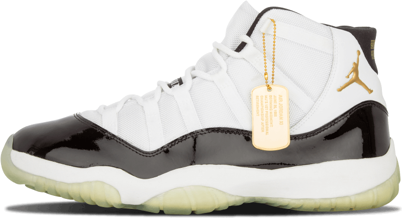 Air Jordan 11 Defining Moments - Sneakers Clipart (1000x600), Png Download