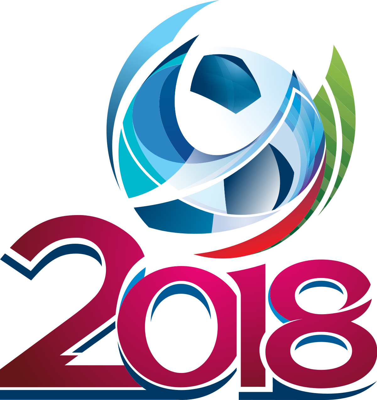Logo World Cup Soccer 2018 Clipart (1200x1272), Png Download