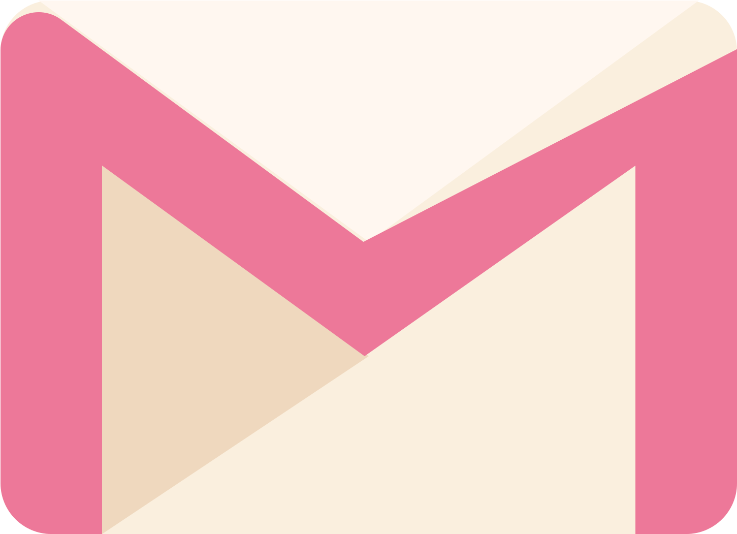 Free Download At Icons8 - Icon Gmail Png Pink Clipart (1600x1600), Png Download