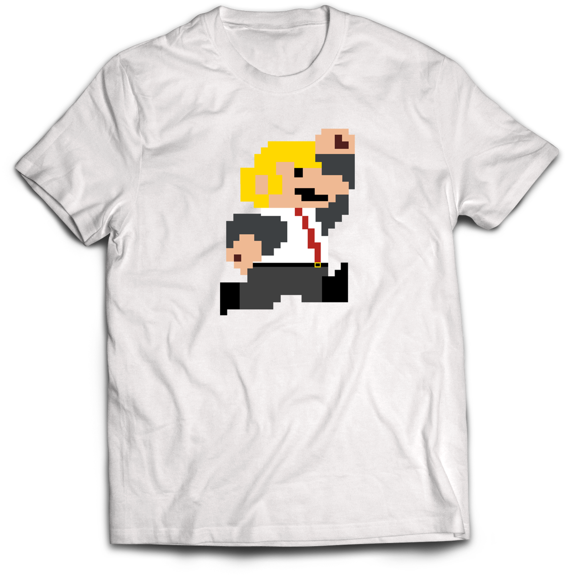 Trumpjump White Mens - Trailer Trash Tammy Shirts Clipart (1148x1280), Png Download