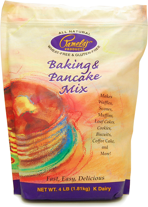 Baking & Pancake Mix - Pamela Pancake Mix Clipart (700x700), Png Download
