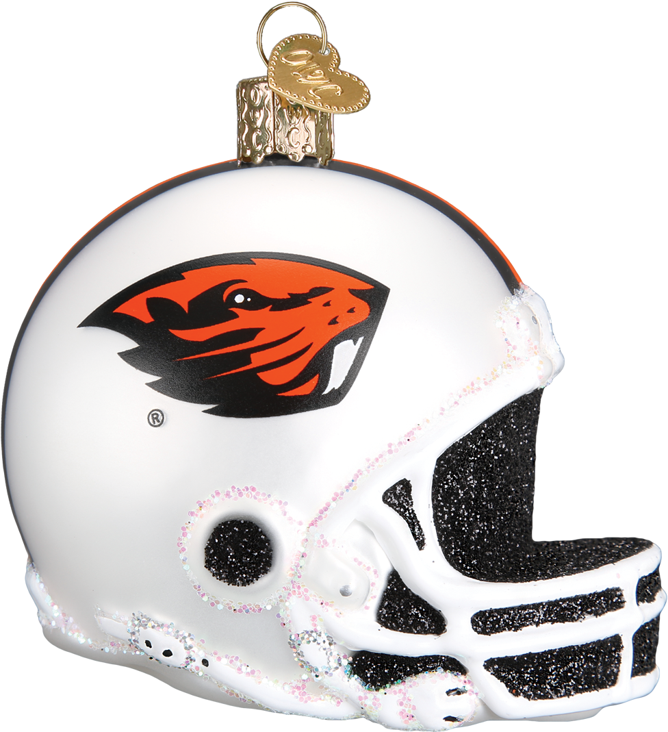 Picture Of Oregon State Football Helmet - Kansas City Chiefs Ornament Clipart (1200x1200), Png Download