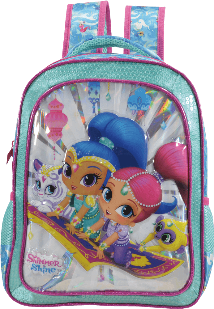 Mochila 14 Shimmer & Shine Magic Carpet - Mochila Shimmer E Shine Clipart (1000x1000), Png Download