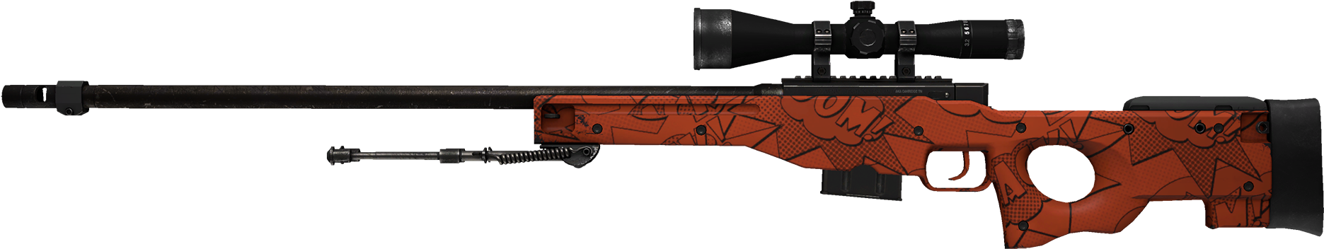 Cs Go Awp Mortis Clipart (1920x410), Png Download