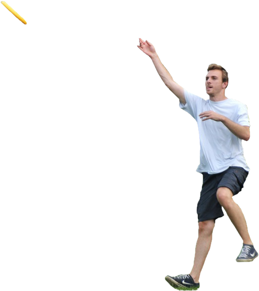 Flying Discs Ultimate Sport Play Transprent - People Playing Png Clipart (577x577), Png Download