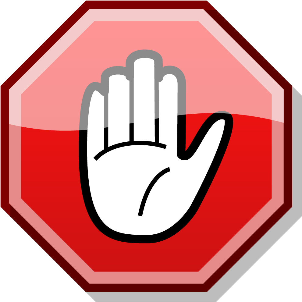 Png Clipart Collection - Stop Sign Clipart Png Transparent Png (1000x1000), Png Download