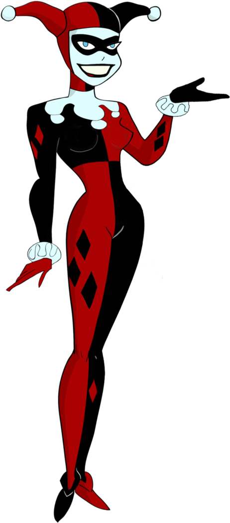 Harley Quinn Batman Tas Clipart (632x1264), Png Download