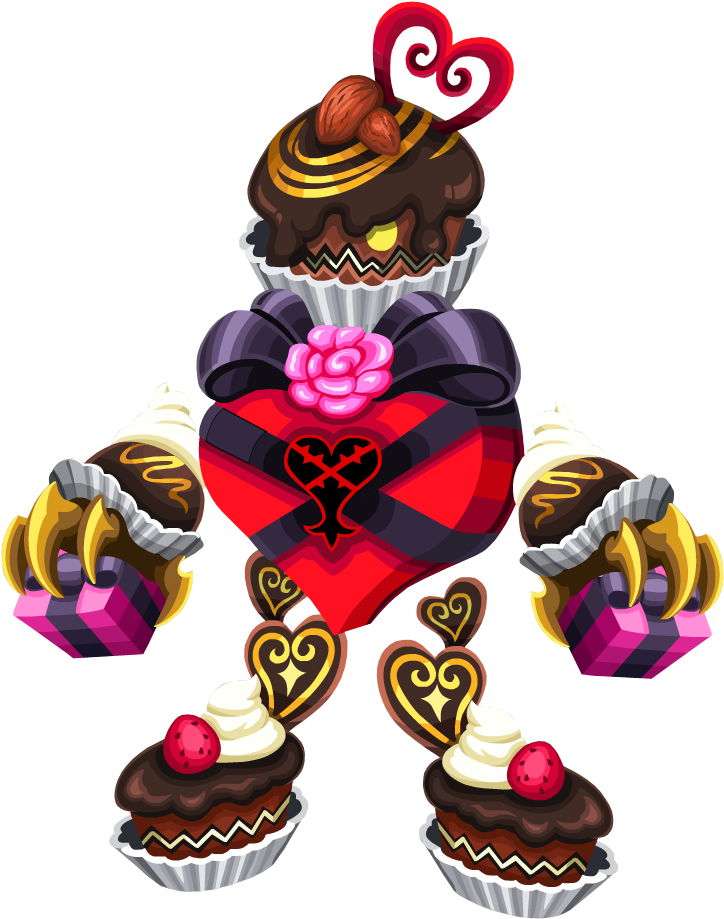 Cruel Sweets Kingdom Hearts, My - Kingdom Hearts Heartless Symbol Clipart (846x998), Png Download