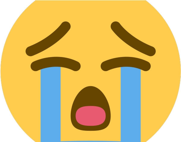 Crying Emoji Clipart Face Emoji - Sad Cry Emoji Transparent - Png Download (640x480), Png Download