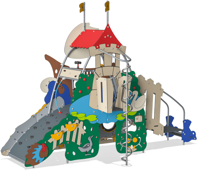 Little Mermaid & Ugly Duckling - Illustration Clipart (640x552), Png Download