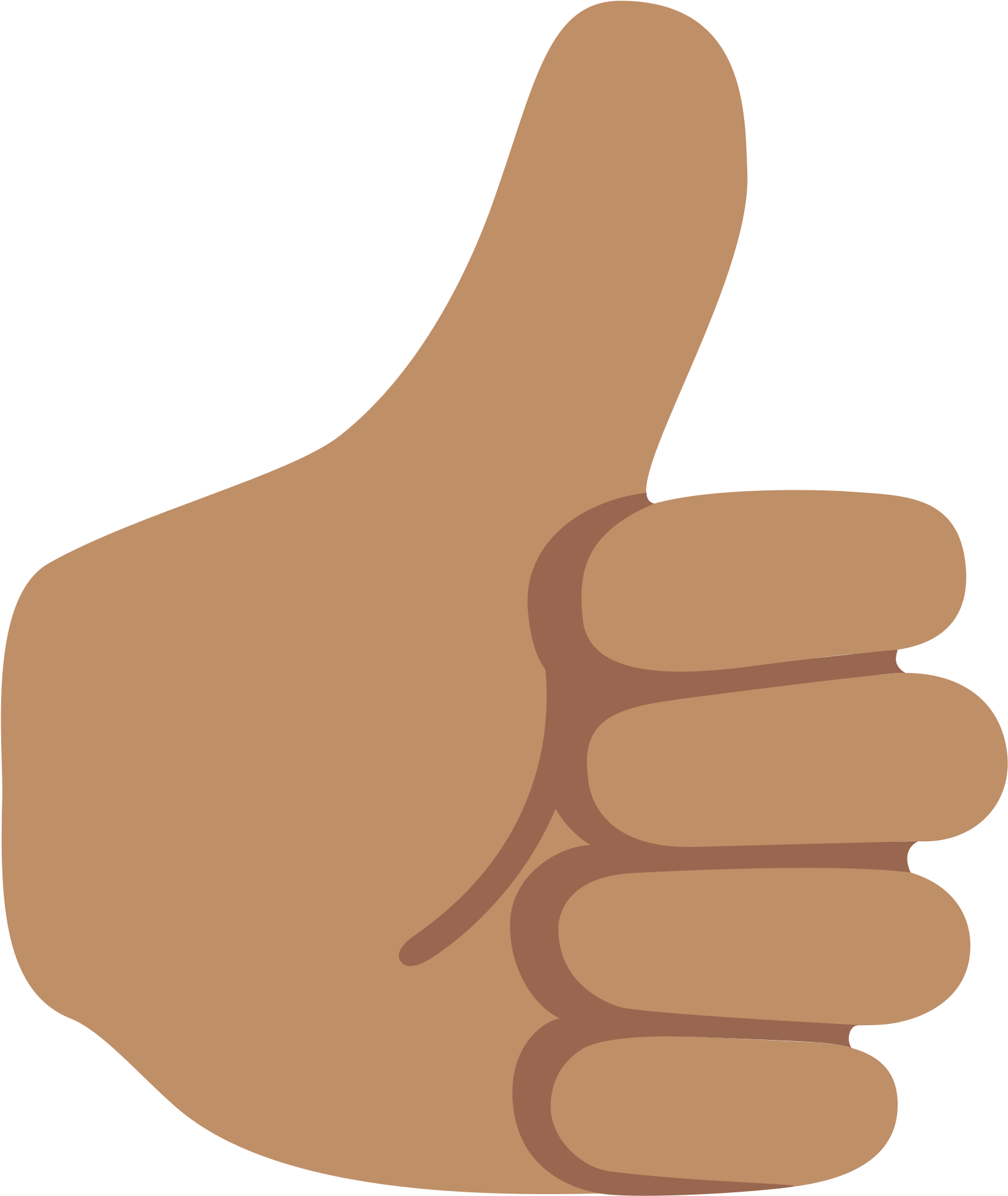 2000 X 2000 10 - Thumbs Up Emoji No Background Clipart (2000x2000), Png Download