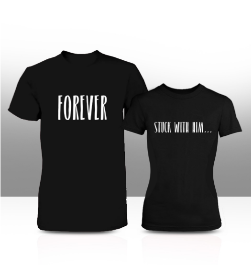 Tshirt Couple Design Boss Clipart (498x748), Png Download