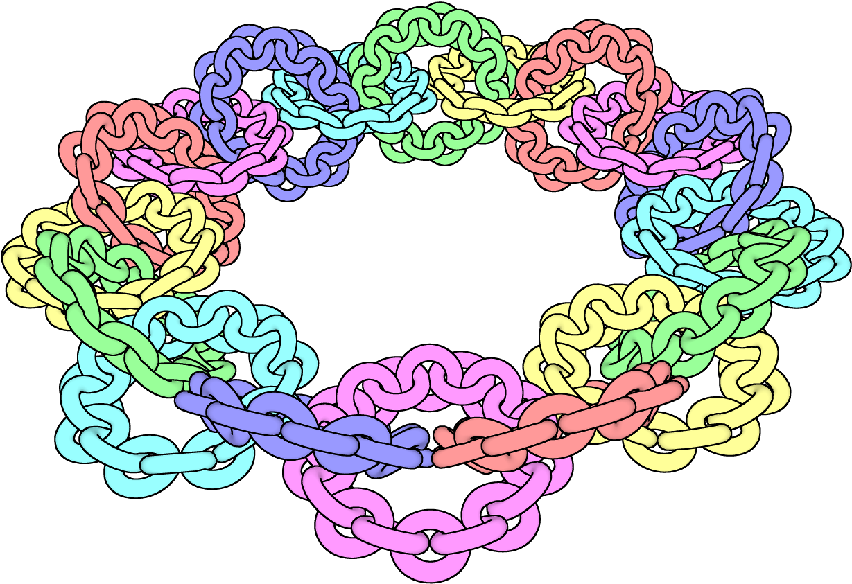 Antoine's Necklace Iteration 2 - Antoine's Necklace Clipart (1350x1000), Png Download