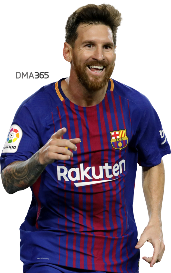 Lionel Messi By Dma365 Pluspng - Messi Barcelona 2018 Png Clipart (707x1129), Png Download