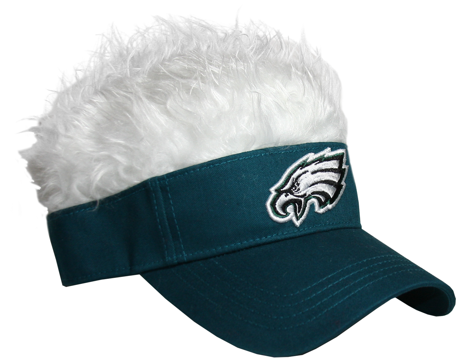Philadelphia Eagles Flair Hair Visor - Baseball Cap Clipart (1500x1500), Png Download