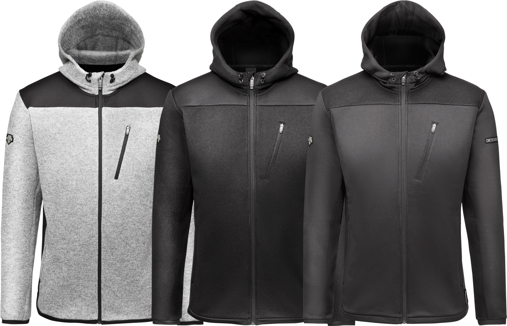 Men's Full Zip Polartec Jacket Clipart (1685x1083), Png Download