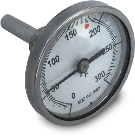 Wanders Thermometer - Gauge Clipart (1000x1000), Png Download