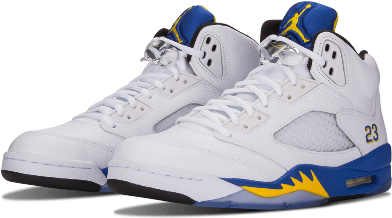A Retro Classic, Air Jordan 5 “laney” First Released - Sneakers Clipart (1000x600), Png Download