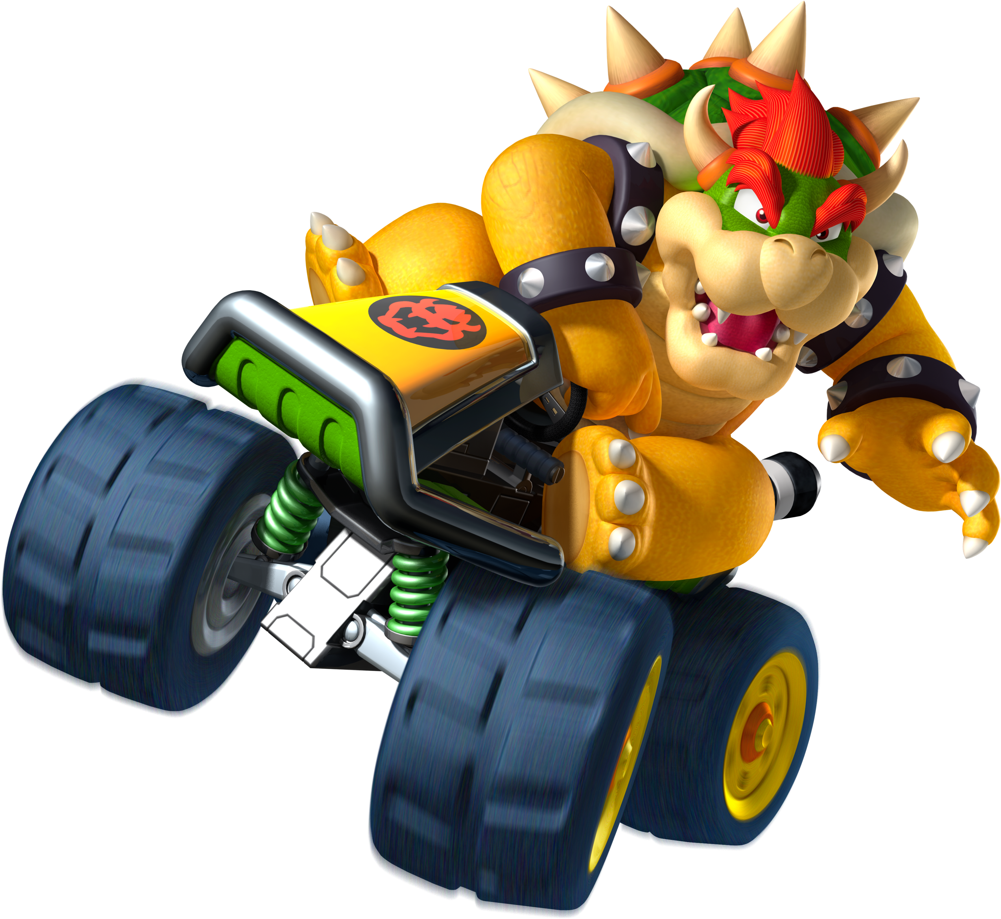 Bowser Png - Bowser Mario Kart Png Clipart (3500x3500), Png Download