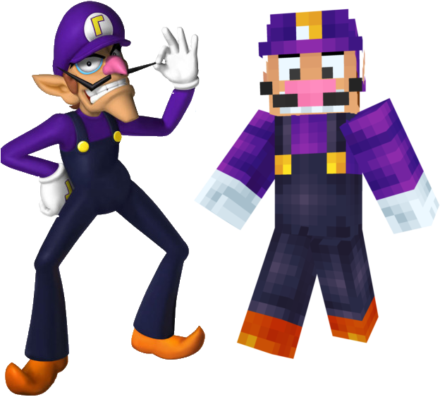 Duuwmpng - Wario And Waluigi Clipart (640x640), Png Download