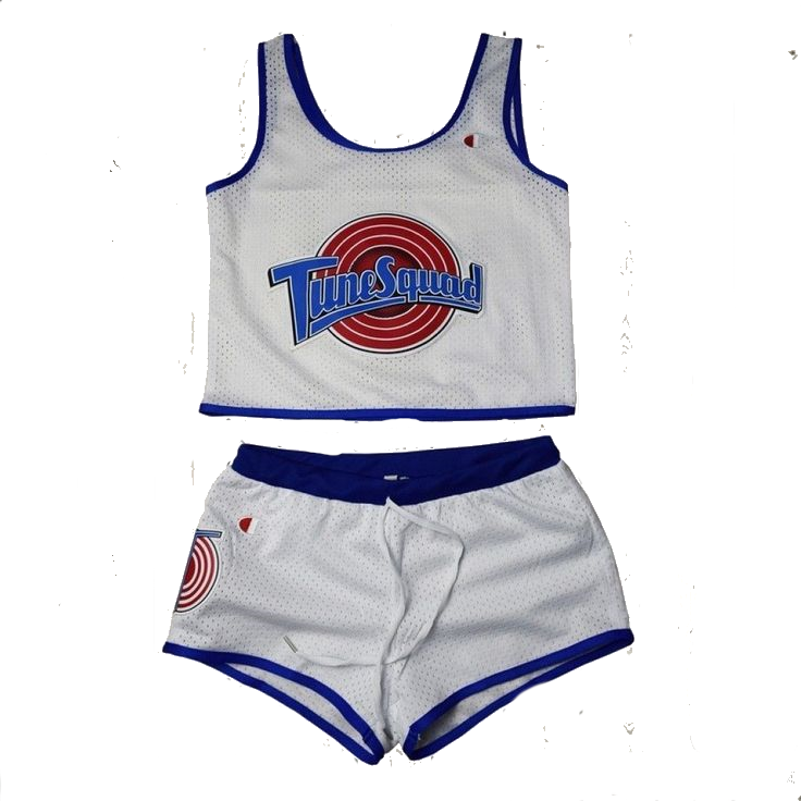 Space Jam Tune Squad Ladies Set Girls Basketball Jersey Clipart (736x736), Png Download