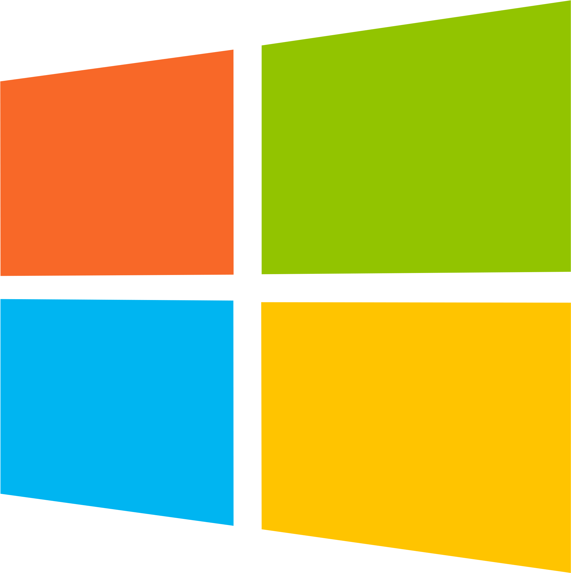 Microsoft Windows Logo Colors - Windows Logo Png Transparent Background Clipart (2000x2000), Png Download