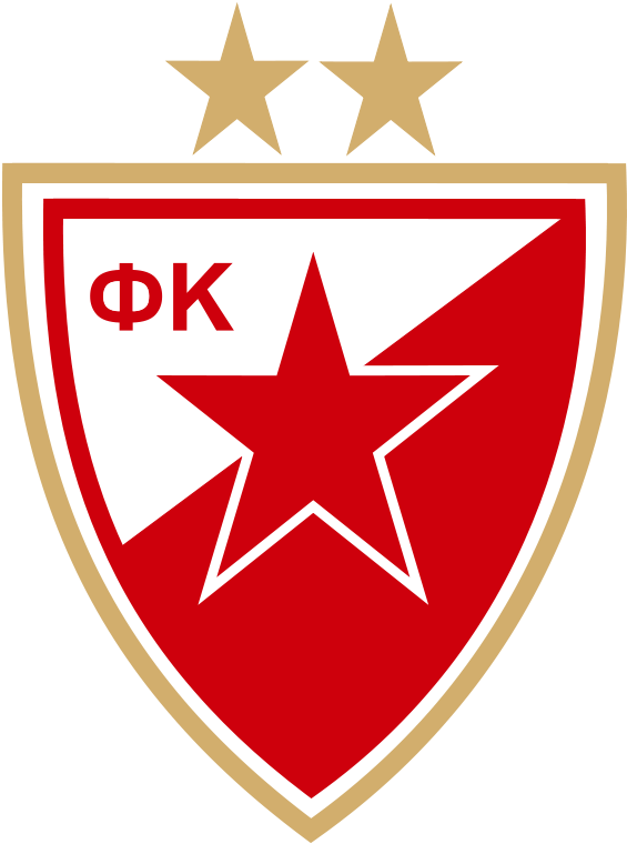 Estrela Vermelha Soccer World, World Football, Red - Red Star Belgrade Logo Clipart (571x768), Png Download