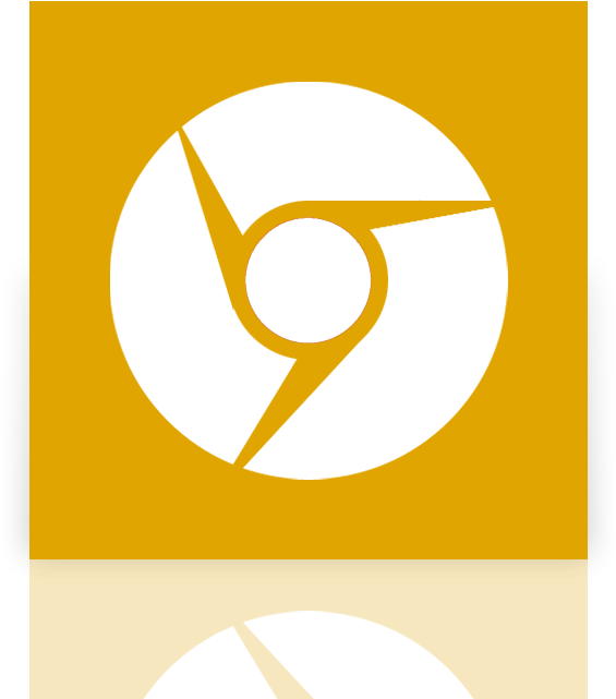 Mirror, Canary, Google Icon - Chrome Metro Icon Clipart (640x640), Png Download