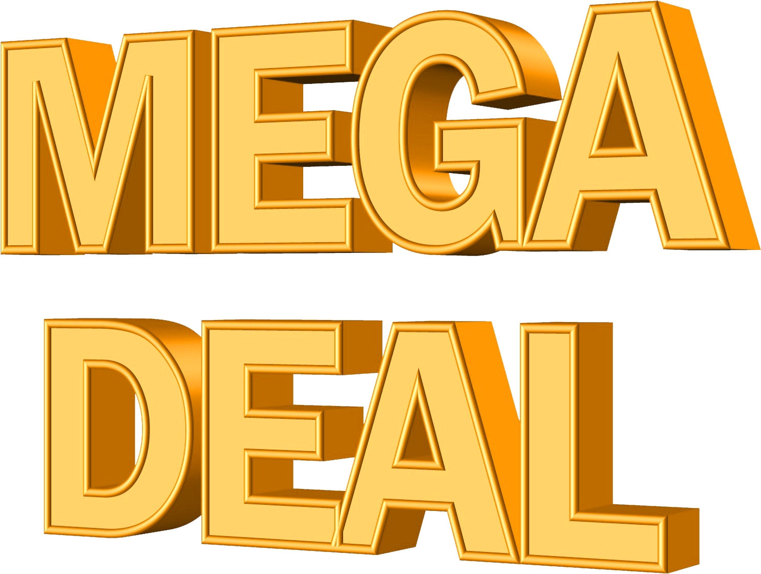 Download Mega Deal Png Transparent Image Clipart (1644x1200), Png Download